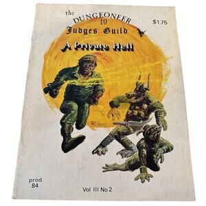 D&D Judges Guild Magazine The Dungeoneer #10 1979!